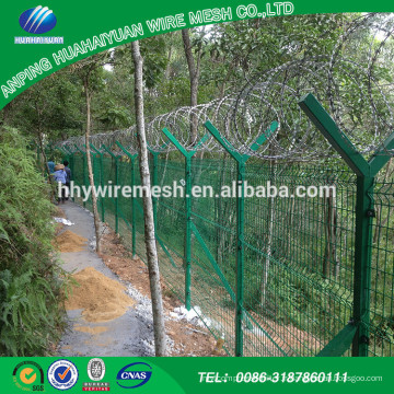Alibaba Trade Assurance fabricant prix favorable nouveau design vert foncé maille clôture
